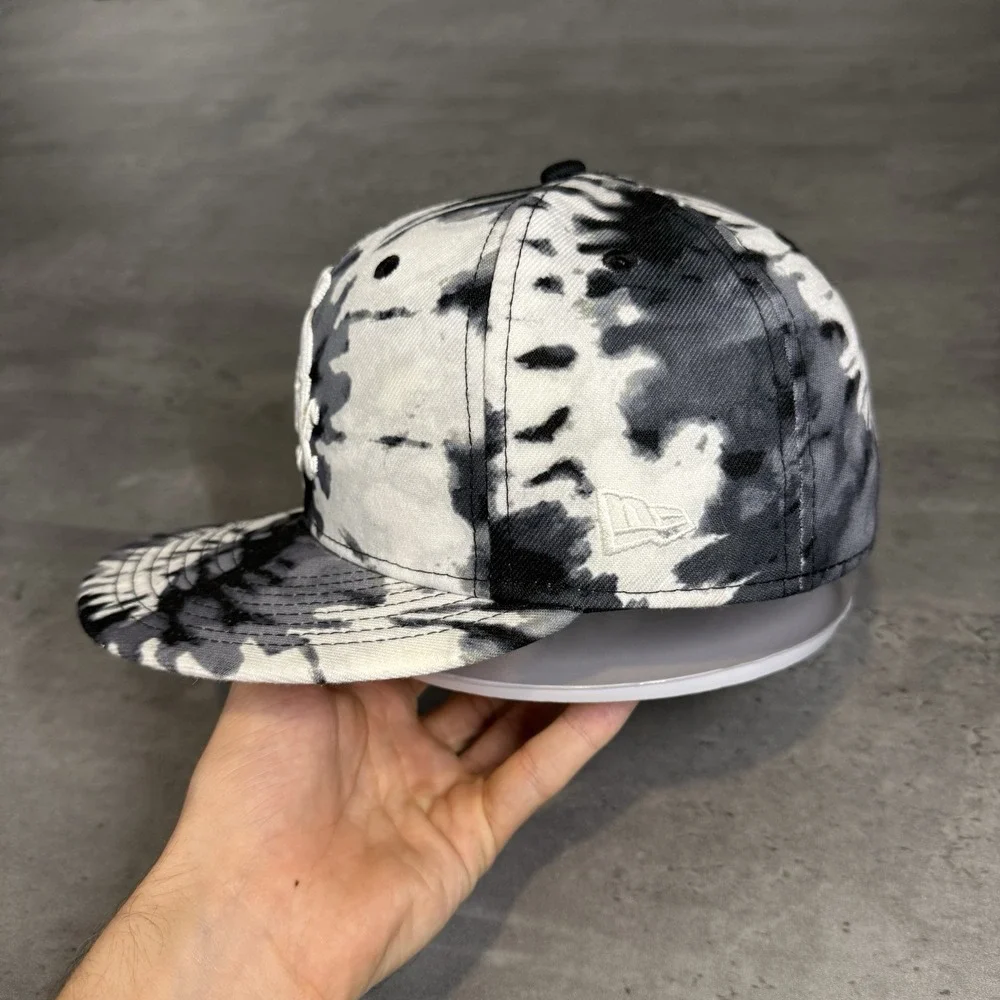 Chicago White Sox Hat‎ New Era Cap 7 Black Gray White Tie Dye 59Fifty Cap Fitted